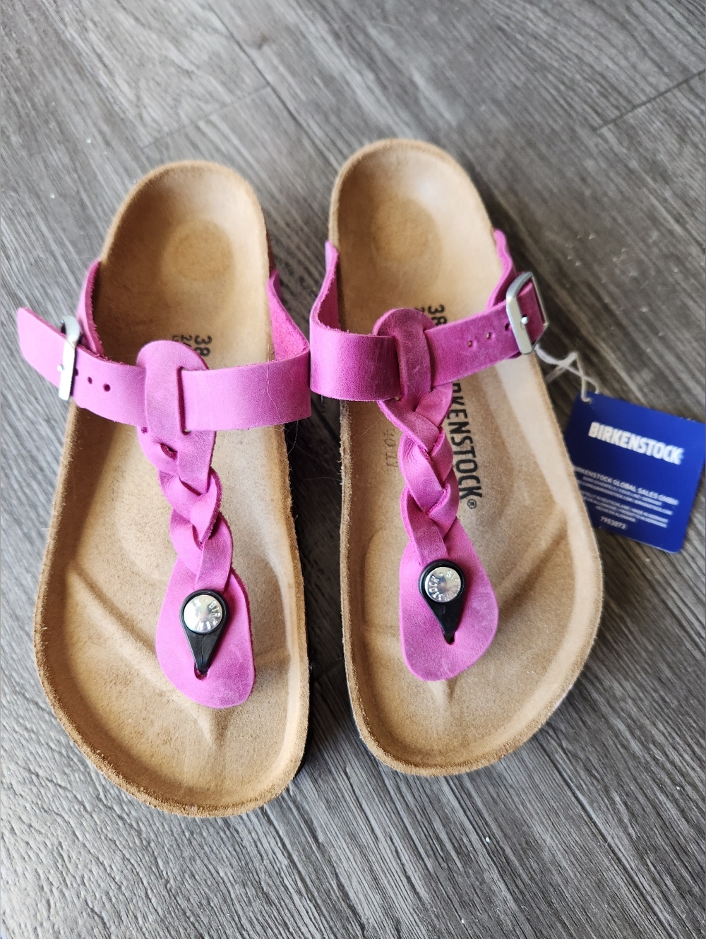 New With Tag Birkenstock Braided GlZEH 38